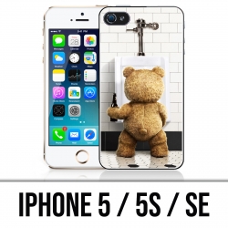 Custodia per iPhone 5 / 5S / SE - Toilette Ted