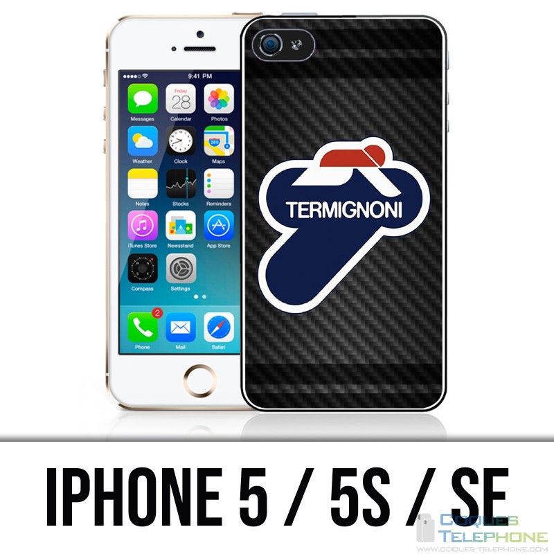 IPhone 5 / 5S / SE case - Termignoni Carbon