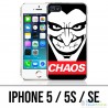 Coque iPhone 5 / 5S / SE - The Joker Chaos
