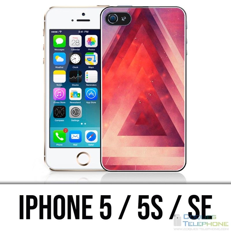 Coque iPhone 5 / 5S / SE - Triangle Abstrait