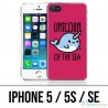 Coque iPhone 5 / 5S / SE - Unicorn Of The Sea