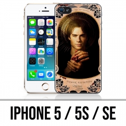 Custodia per iPhone 5 / 5S / SE - Vampire Diaries Damon