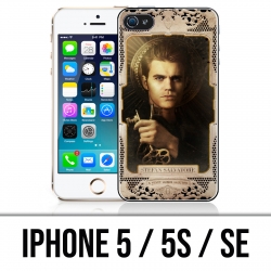 Coque iPhone 5 / 5S / SE - Vampire Diaries Stefan