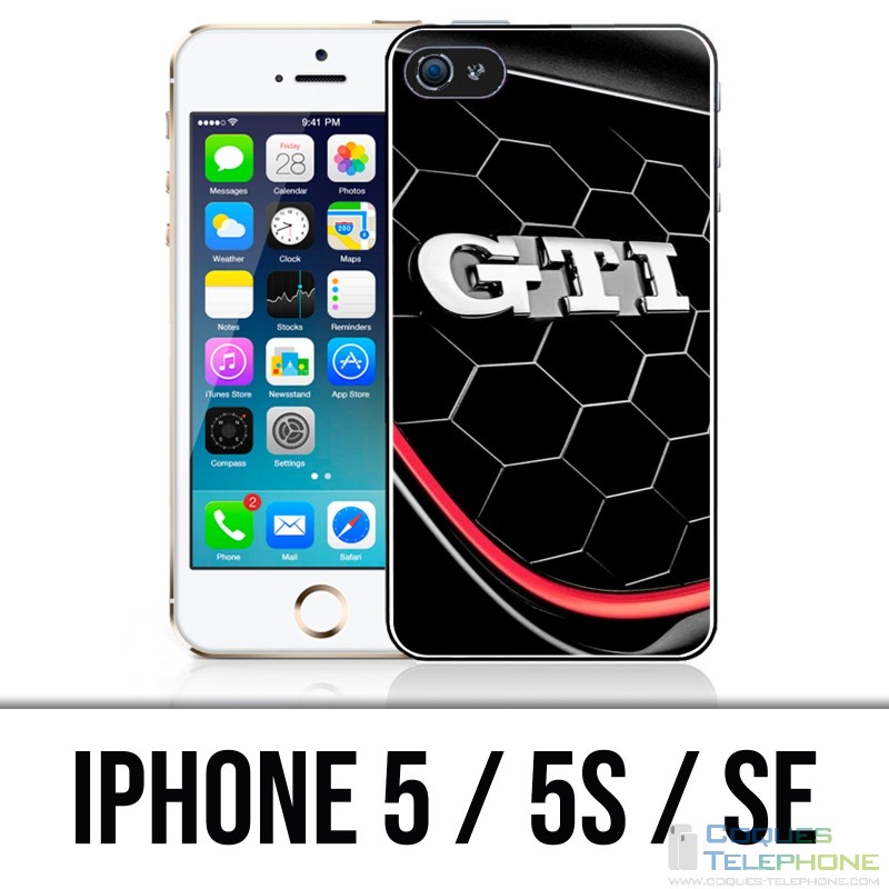 IPhone 5 / 5S / SE Hülle - Vw Golf Gti Logo