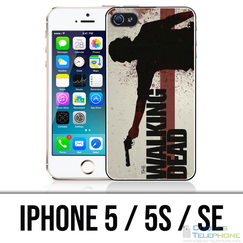 Coque iPhone 5 / 5S / SE - Walking Dead Ailes Daryl