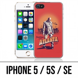 Coque iPhone 5 / 5S / SE - Walking Dead Gun