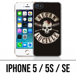 Coque iPhone 5 / 5S / SE - Walking Dead Logo Vintage