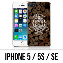 IPhone 5 / 5S / SE Hülle - Wood Life