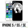 Coque iPhone 5 / 5S / SE - Zelda Lune Trifoce