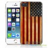 Weinlese-Flaggen-Telefon-Kasten - USA
