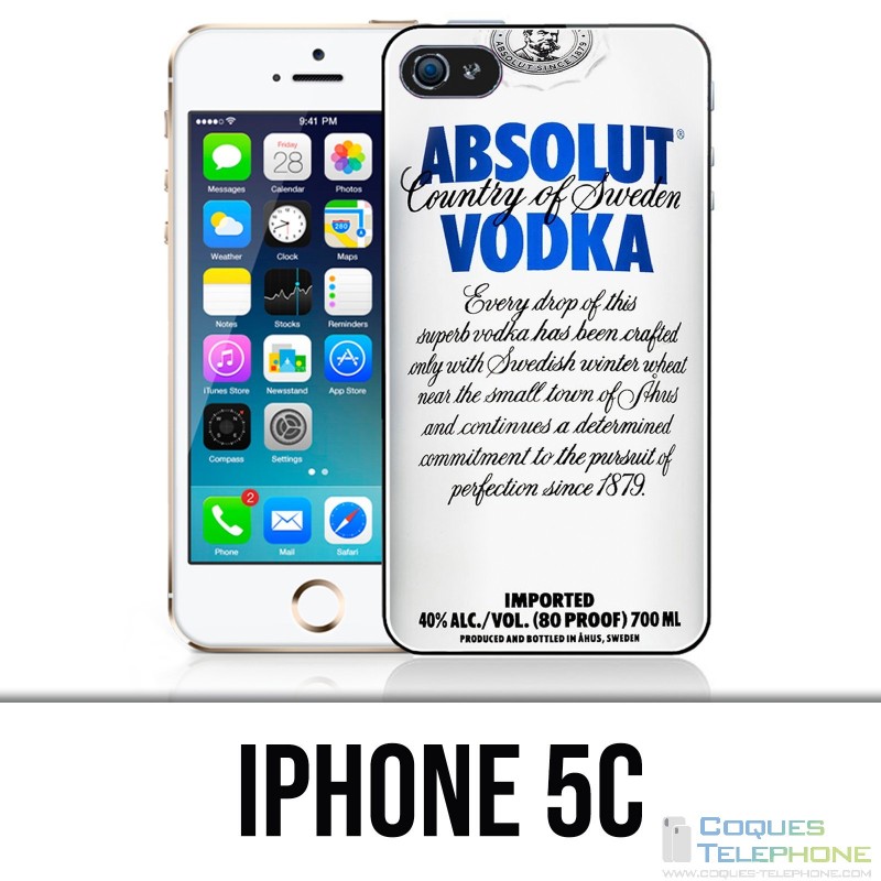 Coque iPhone 5C - Absolut Vodka