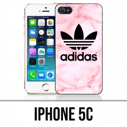 Coque iPhone 5C - Adidas Marble Pink