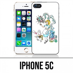 Funda iPhone 5C - Alicia en el país de las maravillas Pokémon