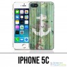 IPhone 5C Case - Wood Marine Anchor