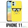 Coque iPhone 11 - Bob L'éponge Lunettes