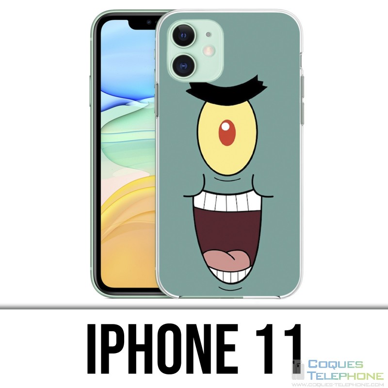 Custodia per iPhone 11 - Plankton Sponge Bob