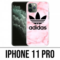 Coque iPhone 11 PRO - Adidas Marble Pink