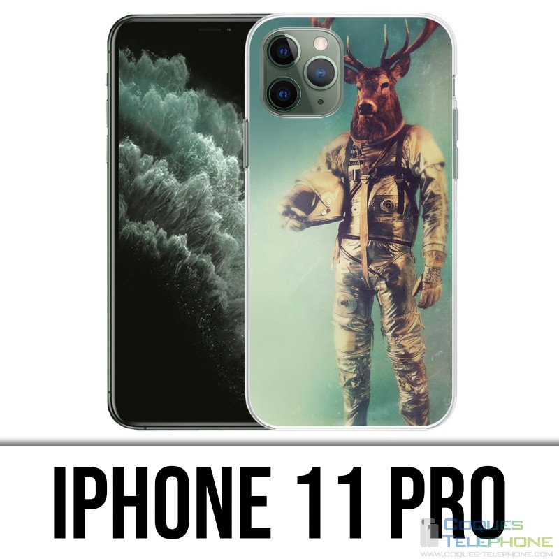 Funda iPhone 11 Pro - Animal Astronaut Deer