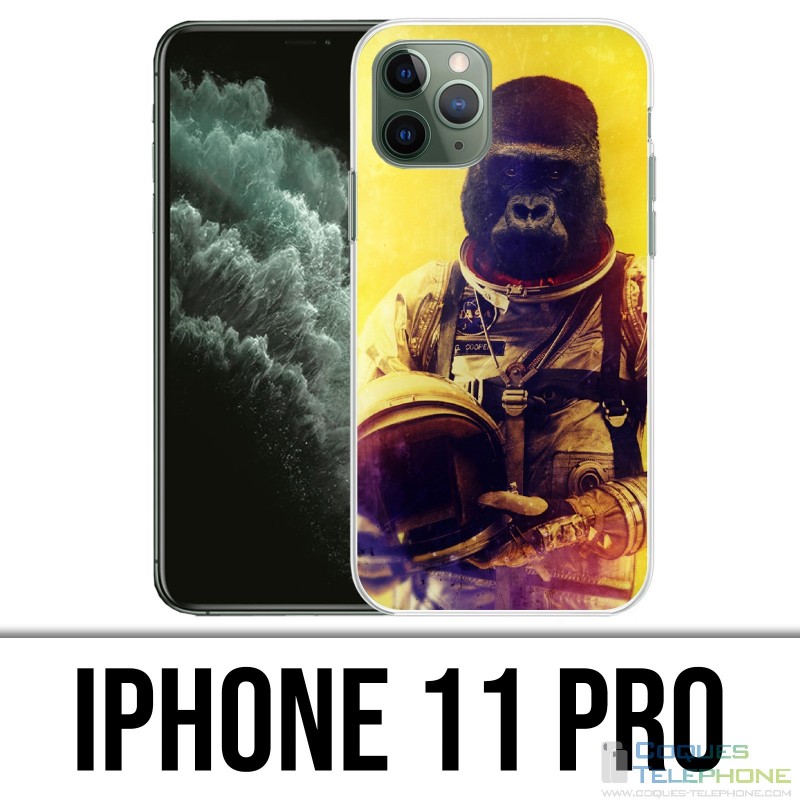 Funda para iPhone 11 Pro - Animal Astronaut Monkey