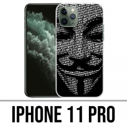 Coque iPhone 11 Pro - Anonymous 3D