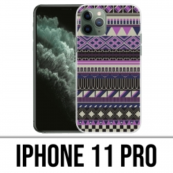 Funda para iPhone 11 Pro - Azteque Purple