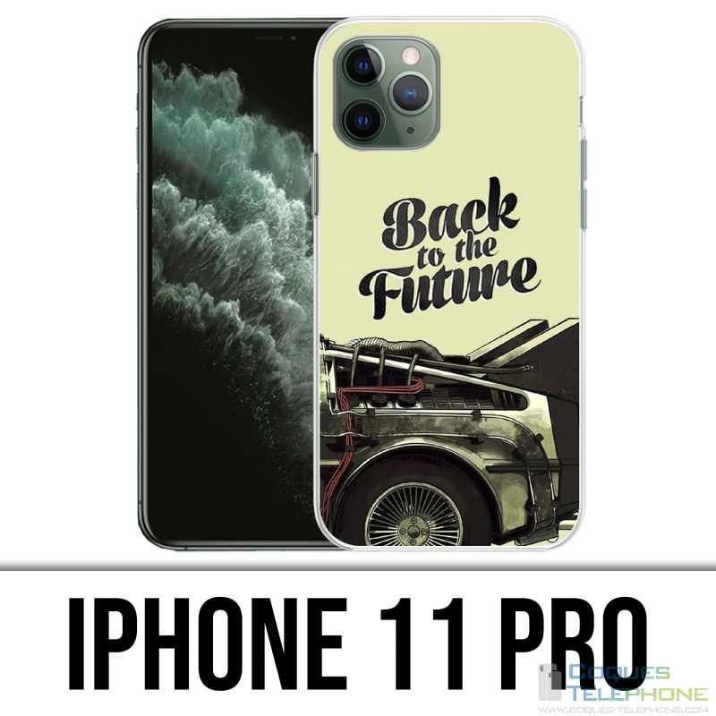 IPhone 11 Pro Case - Zurück in die Zukunft Delorean