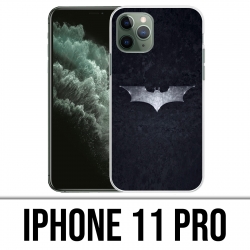 Custodia per iPhone 11 Pro - Batman Logo Dark Knight