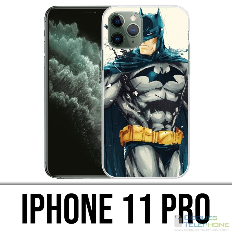 IPhone 11 Pro Case - Batman Paint Art