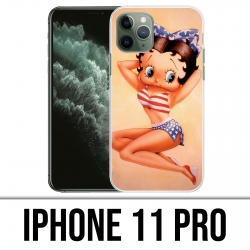 Coque iPhone 11 PRO - Betty Boop Vintage