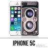 IPhone 5C Hülle - Schwarze Vintage Kamera