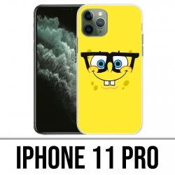 Custodia per iPhone 11 Pro: occhiali Sponge Bob