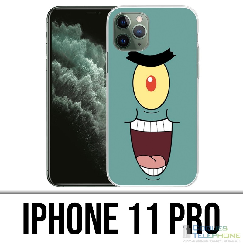 Custodia per iPhone 11 Pro - Plankton Sponge Bob