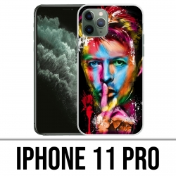 Coque iPhone iPhone 11 PRO - Bowie Multicolore