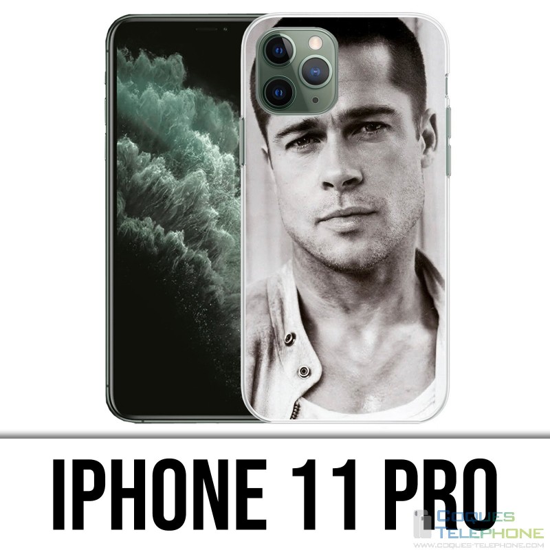 Coque iPhone 11 PRO - Brad Pitt