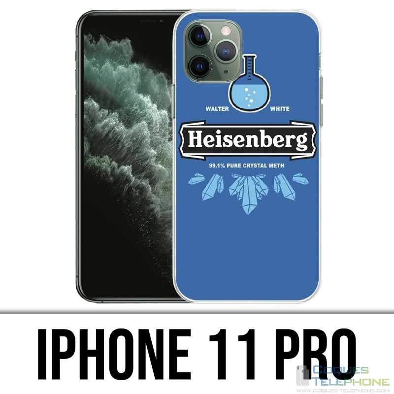 Coque iPhone 11 PRO - Braeking Bad Heisenberg Logo