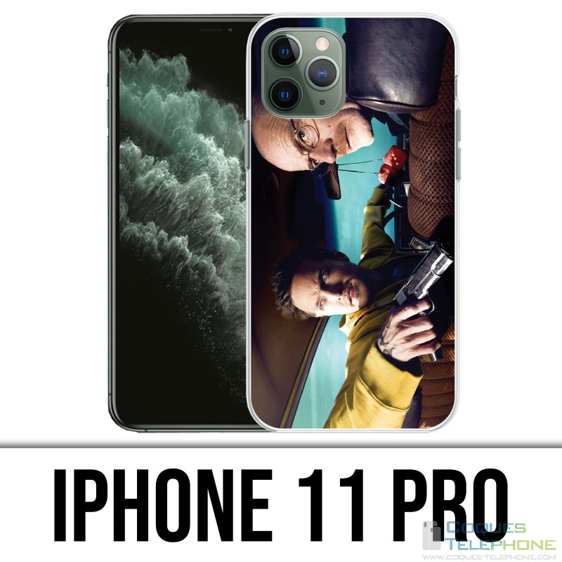 Coque iPhone 11 PRO - Breaking Bad Voiture