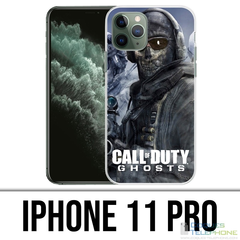 Custodia per iPhone 11 Pro - Logo Call Of Duty Ghosts
