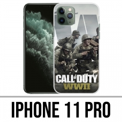 Coque iPhone 11 PRO - Call Of Duty Ww2 Personnages