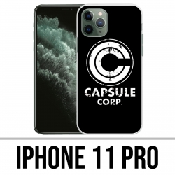 Coque iPhone 11 PRO - Capsule Corp Dragon Ball