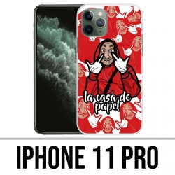 Funda iPhone 11 Pro - Dibujos animados Casa De Papel