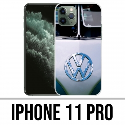 Coque iPhone 11 PRO - Combi Gris Vw Volkswagen