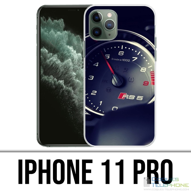Coque iPhone 11 PRO - Compteur Audi Rs5