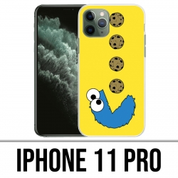 Coque iPhone 11 Pro - Cookie Monster Pacman