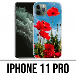 Custodia per iPhone 11 Pro - Poppies 1