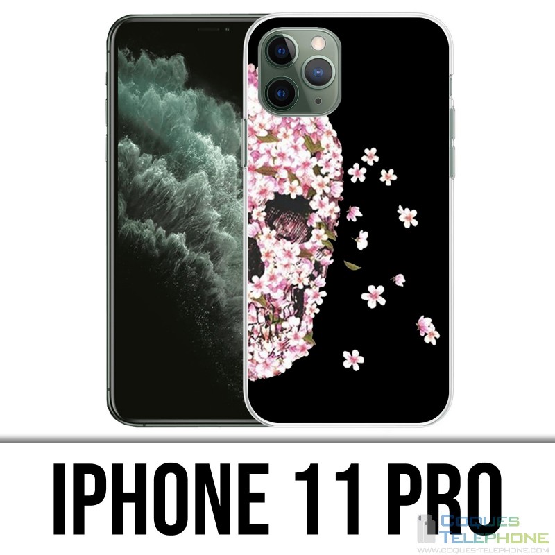 Coque iPhone 11 Pro - Crane Fleurs 2