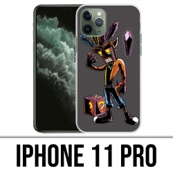 Coque iPhone 11 PRO - Crash Bandicoot Masque
