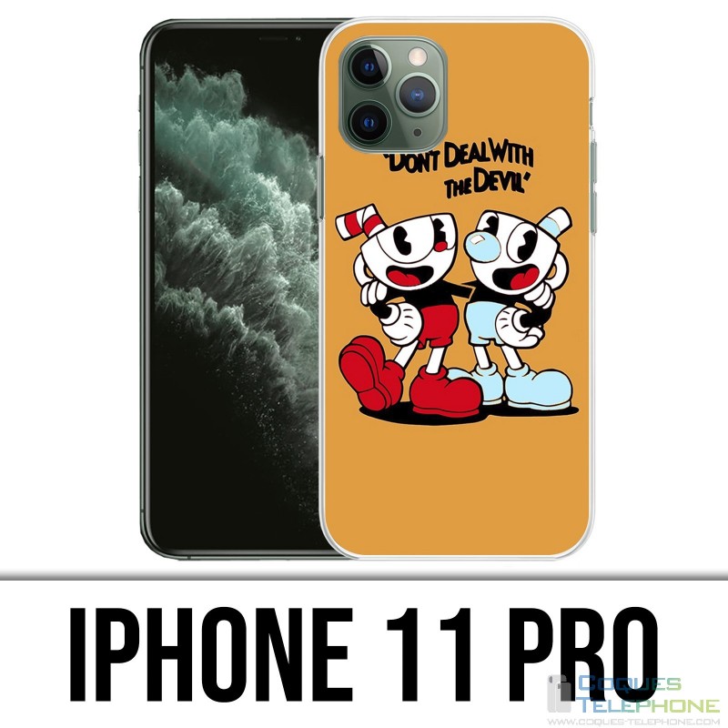 Funda para iPhone 11 Pro - Cuphead