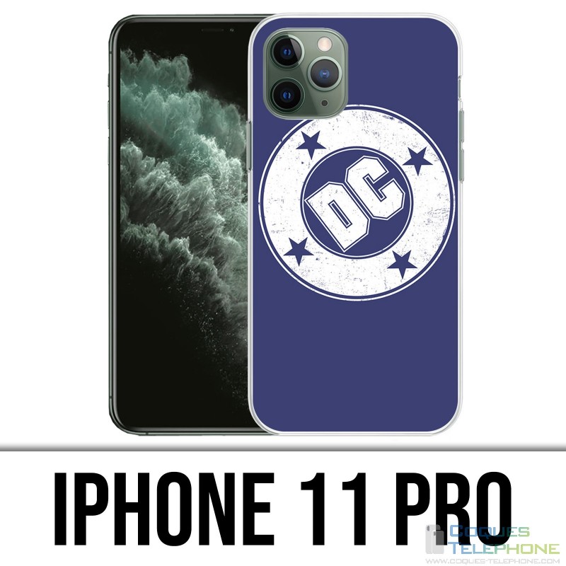 Funda para iPhone 11 Pro - Dc Comics Vintage Logo
