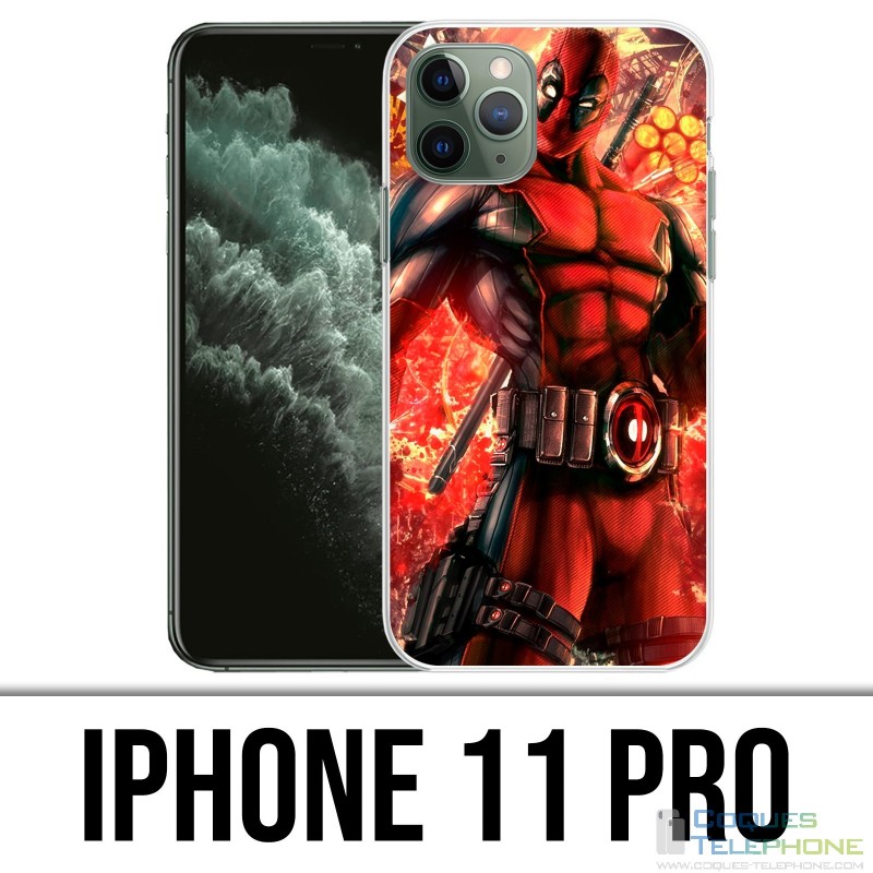 Custodia per iPhone 11 Pro - Deadpool Comic