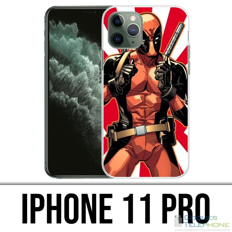Coque iPhone 11 PRO - Deadpool Redsun